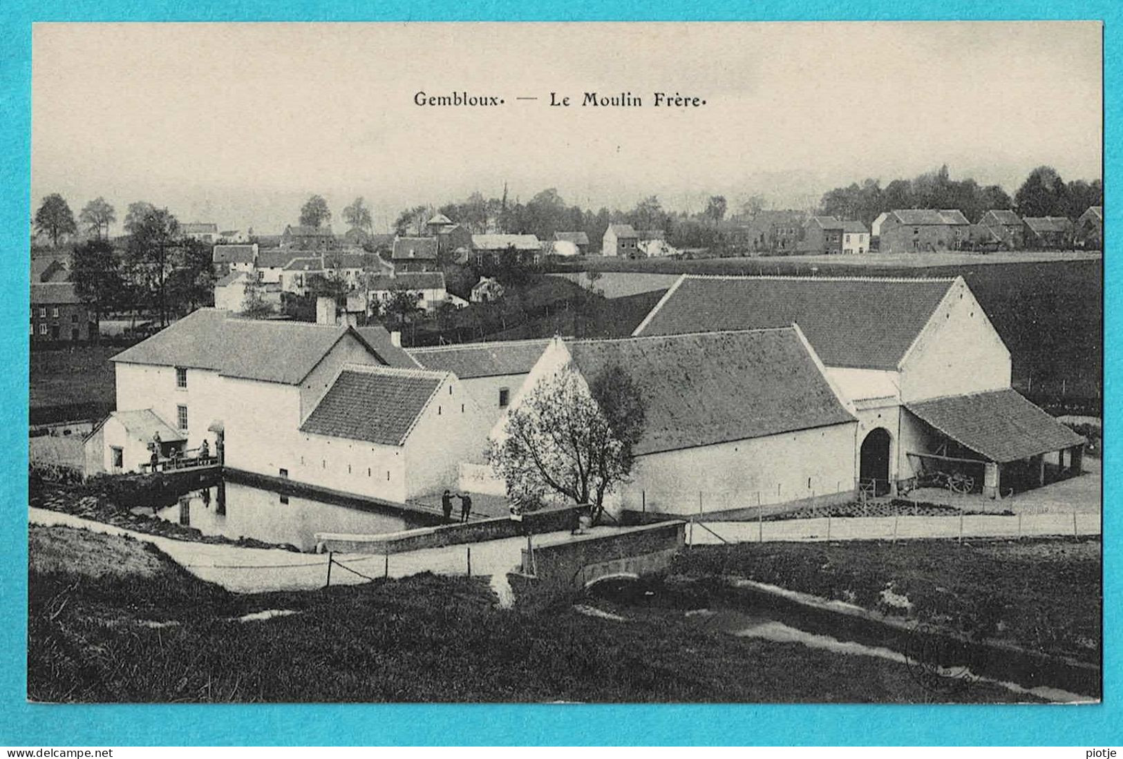 * Gembloux (Namur - La Wallonie) * Le Moulin Frère, Moulin à Eau, Watermolen, Unique, Canal, Quai, TOP - Gembloux