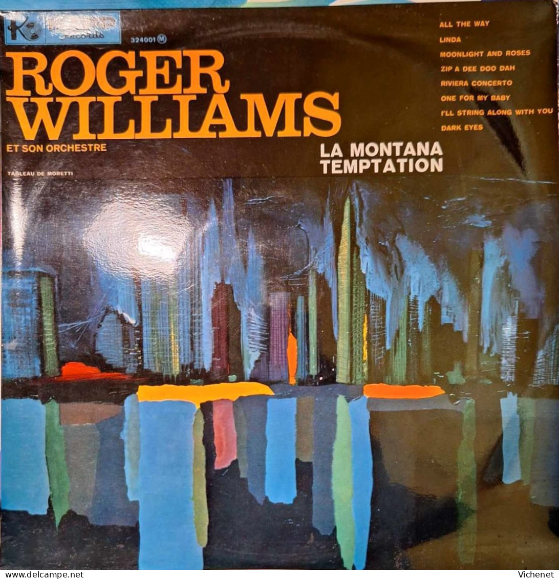 Roger Williams - La Montana - Temptation - 25 Cm - Formats Spéciaux