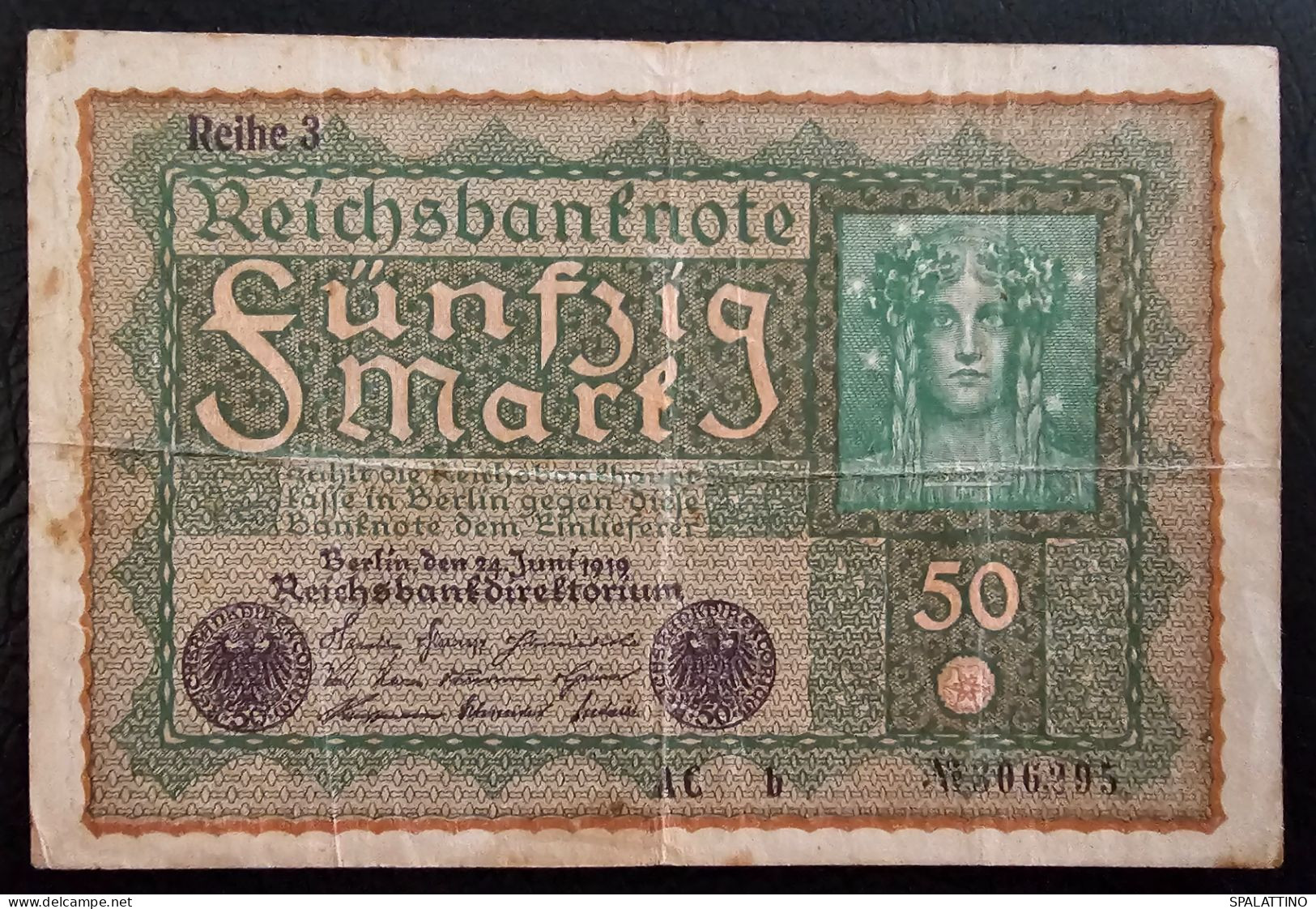 GERMANY- 50 MARK 1919. - 50 Mark