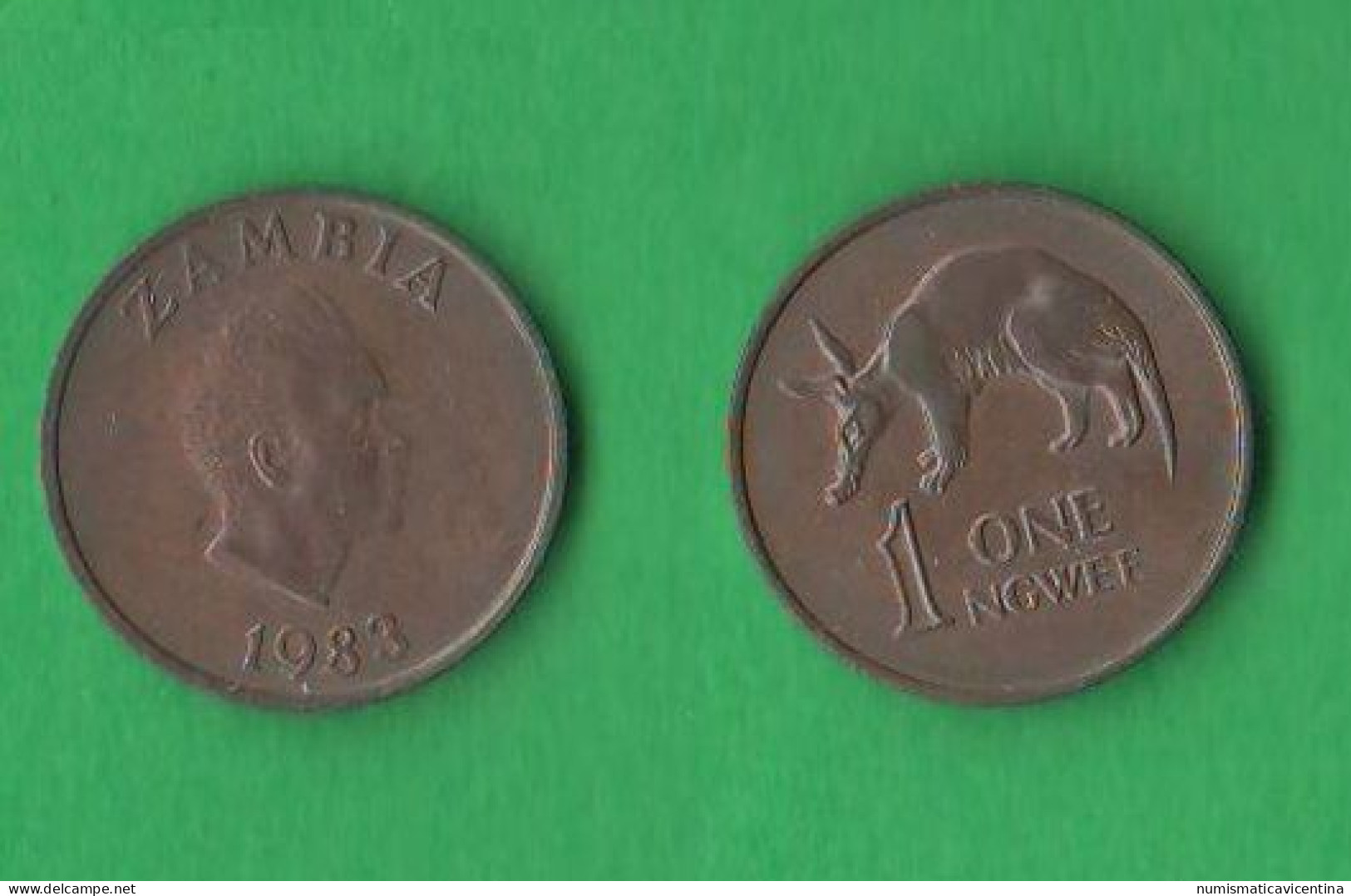 Zambia 1 Ngwee 1983 Afrikan State États Africains - Sambia