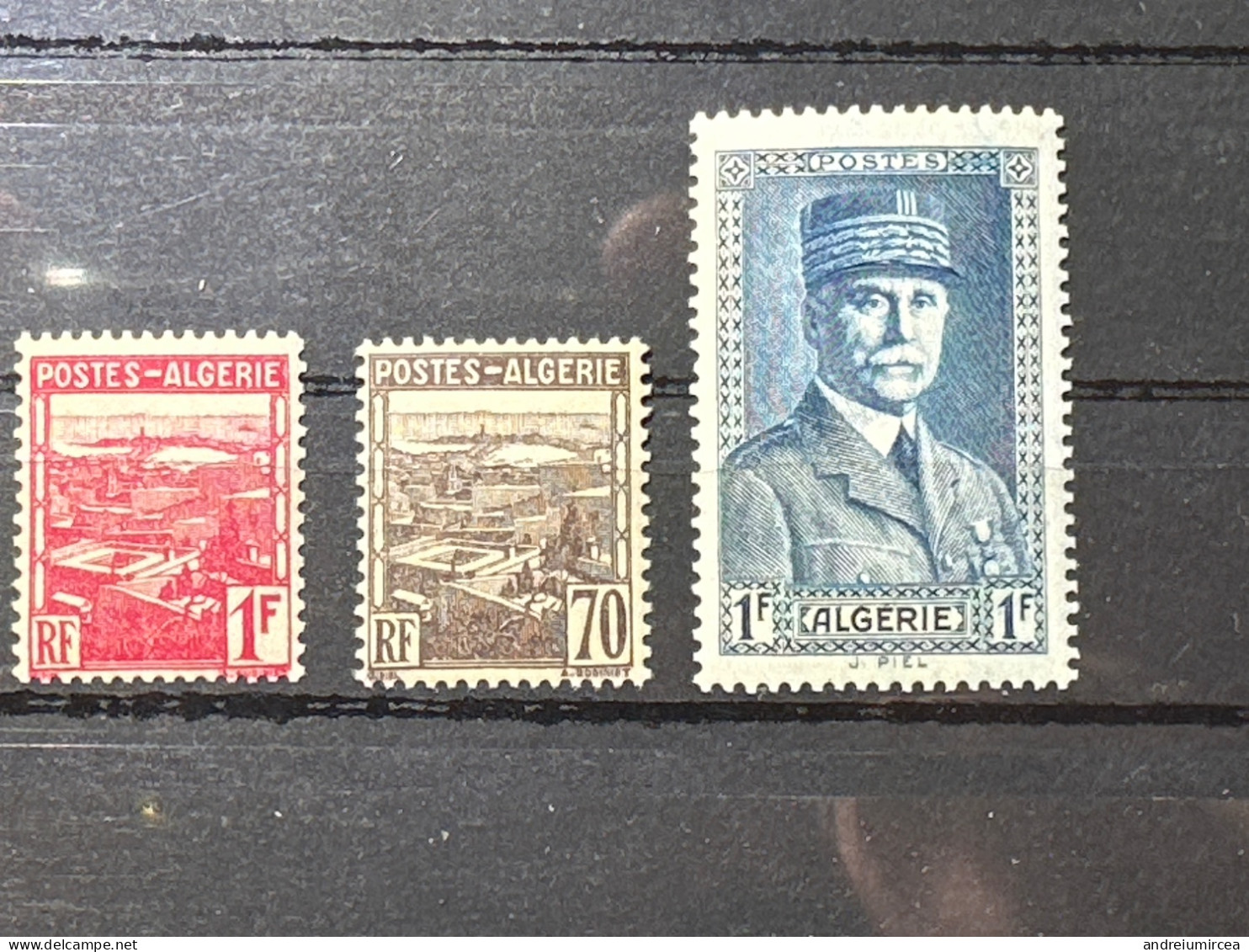 1941. Lot  3 Timbres Algérie.  MNH - Altri & Non Classificati