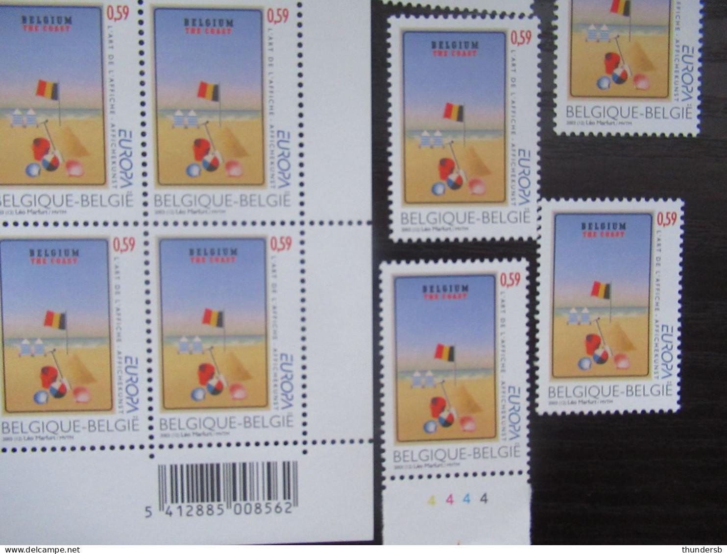 3179 'Europa: Affichekunst' - Postfris ** - Face Value: 8,85 Euro - Unused Stamps