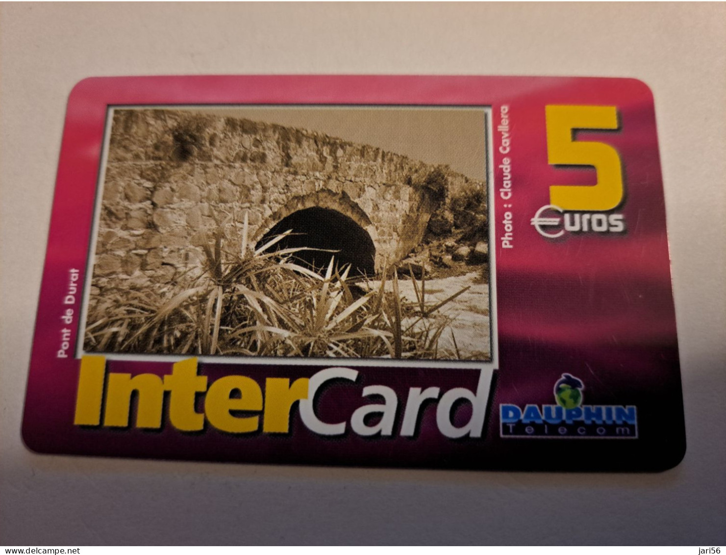 ST MARTIN / INTERCARD  5 EURO  PONT DE DURAT          NO 093   Fine Used Card    ** 16101 ** - Antilles (Françaises)