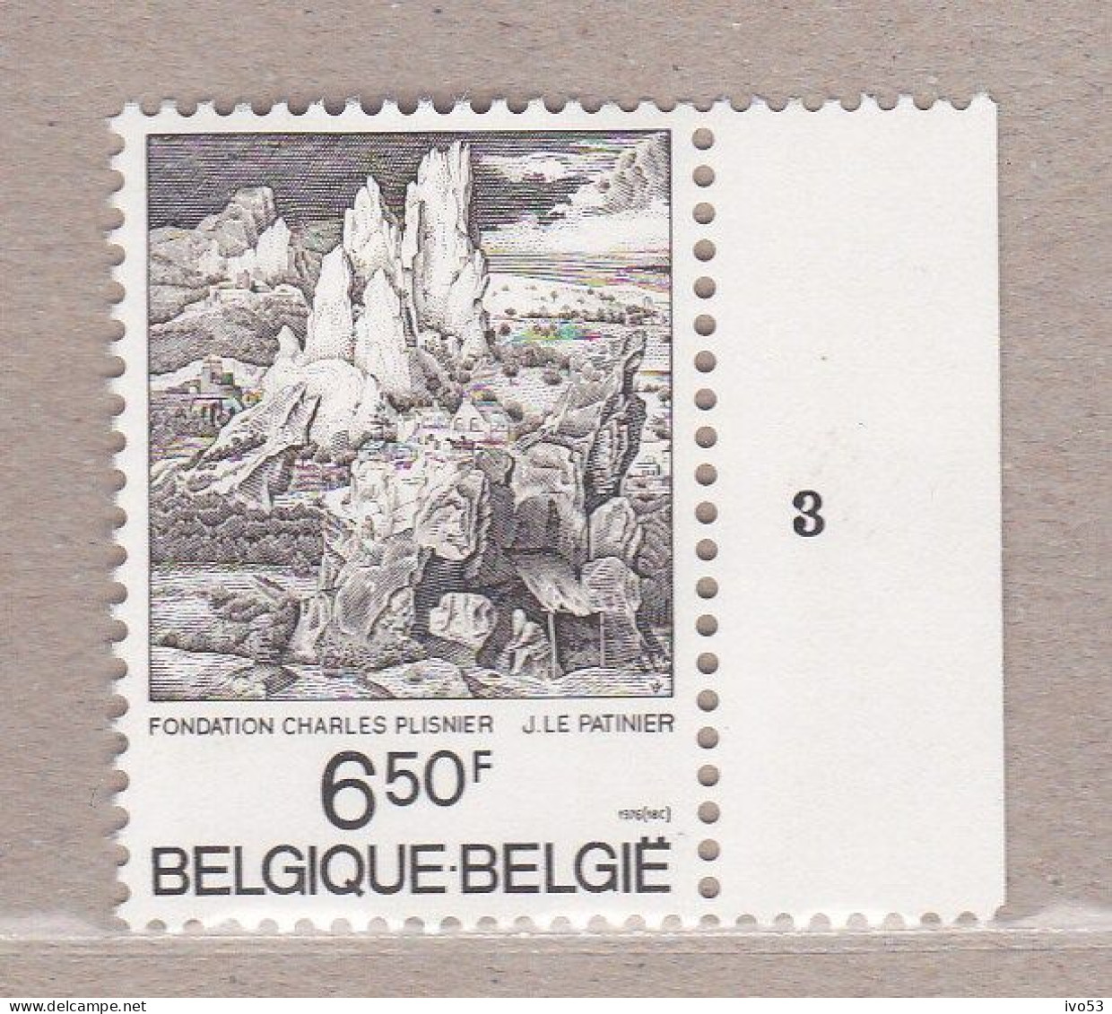 1976 Nr 1830** Plaatnummer:3.Culturele Uitgifte. - 1971-1980