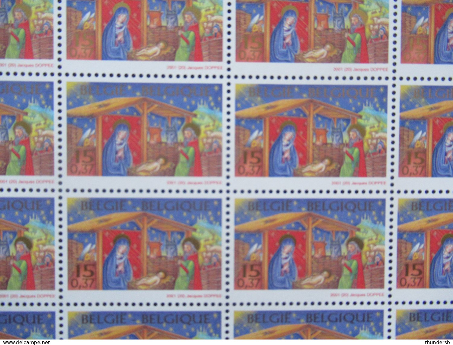 F3044 'Kerstmis' - Postfris ** - Face Value: 7,40 Euro - Nuevos