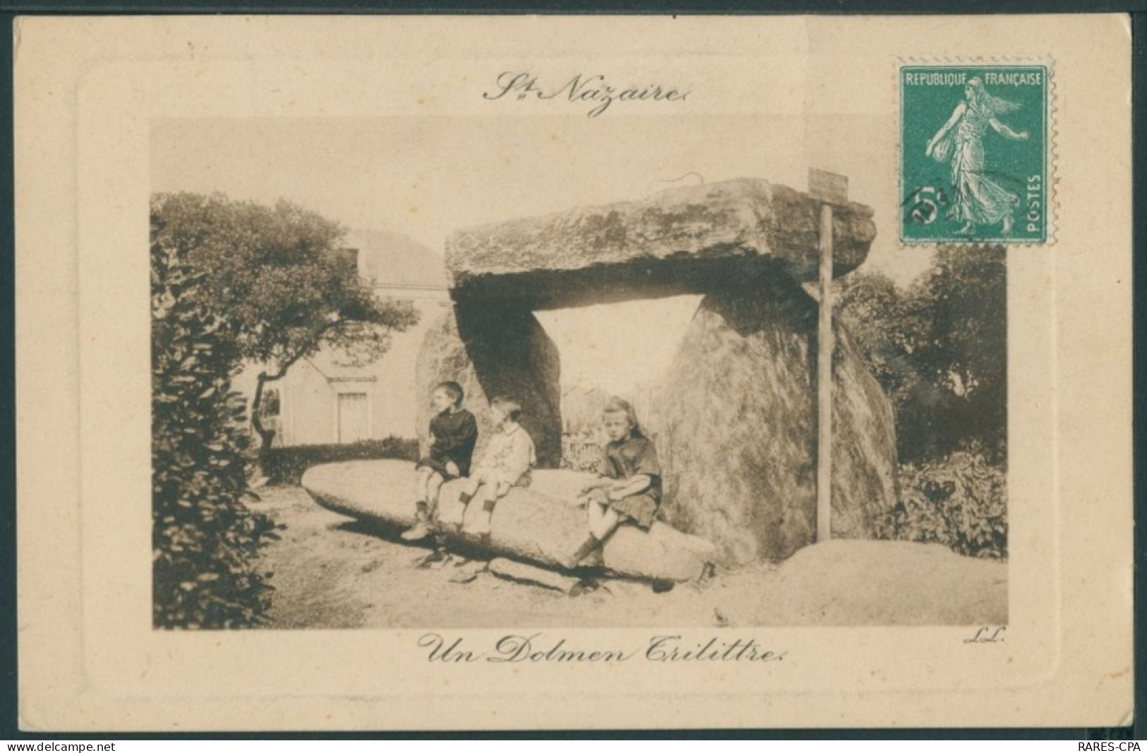 44 SAINT NAZAIRE - Un Dolmen Trilittres - TB - Saint Nazaire