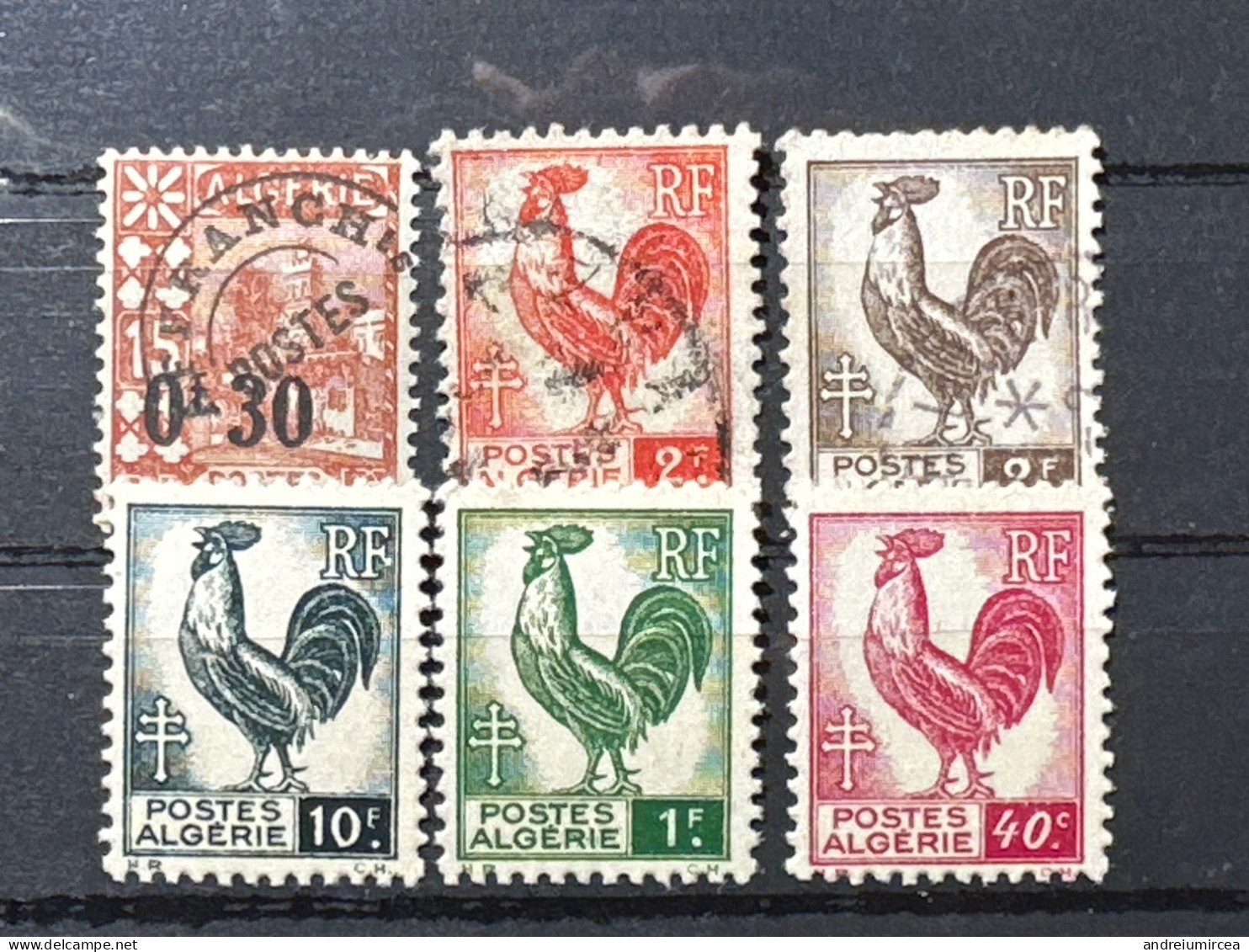 1944. Lot  6. Timbres Algérie.  MNH - Altri & Non Classificati