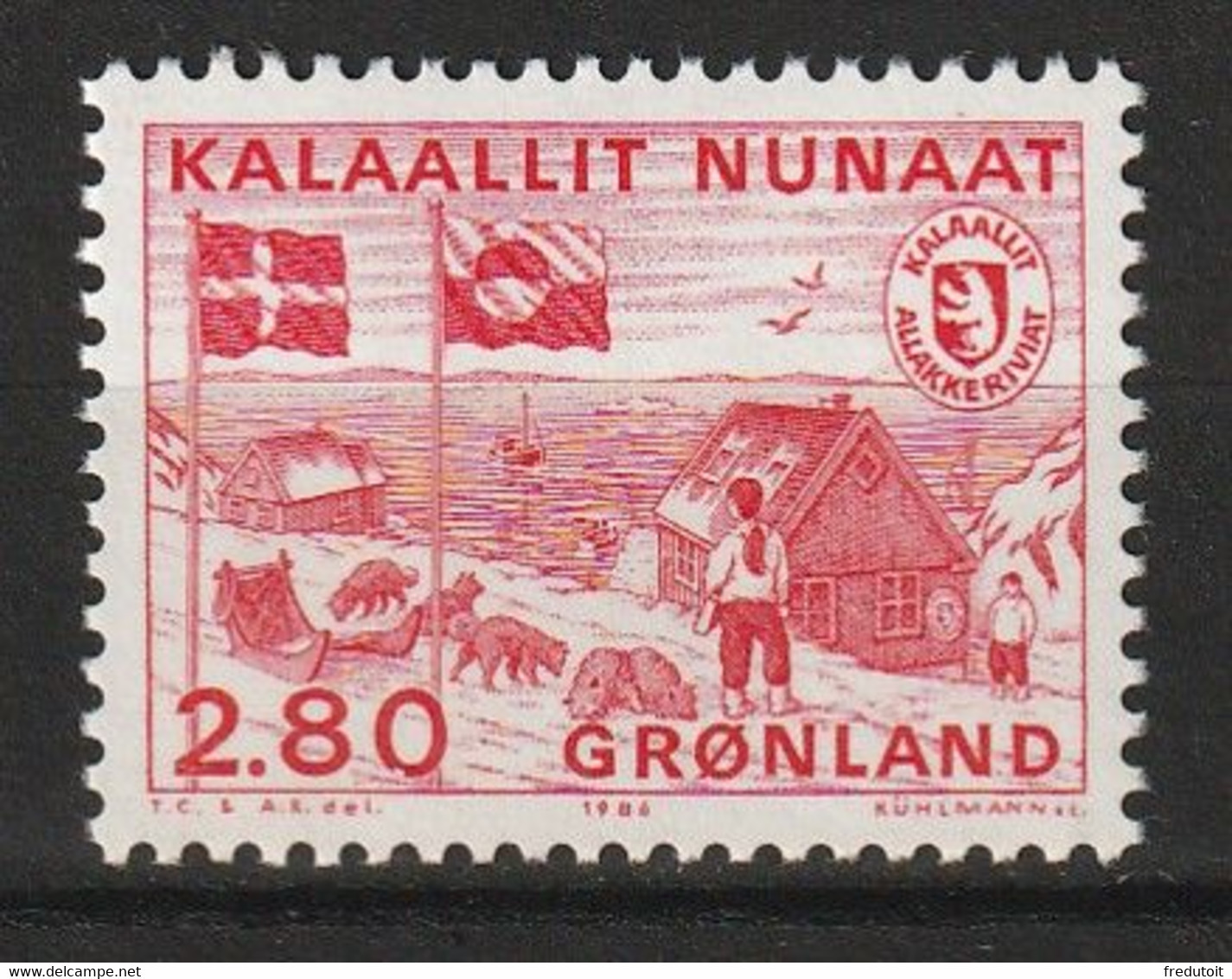 GROENLAND - N°151 ** (1986) - Unused Stamps