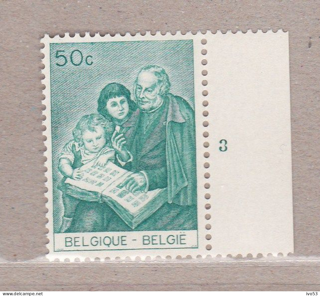 1965 Nr 1327** Plaatnummer:3.Sir Rowland Hill Uitvinder Van De Postzegel. - 1961-1970