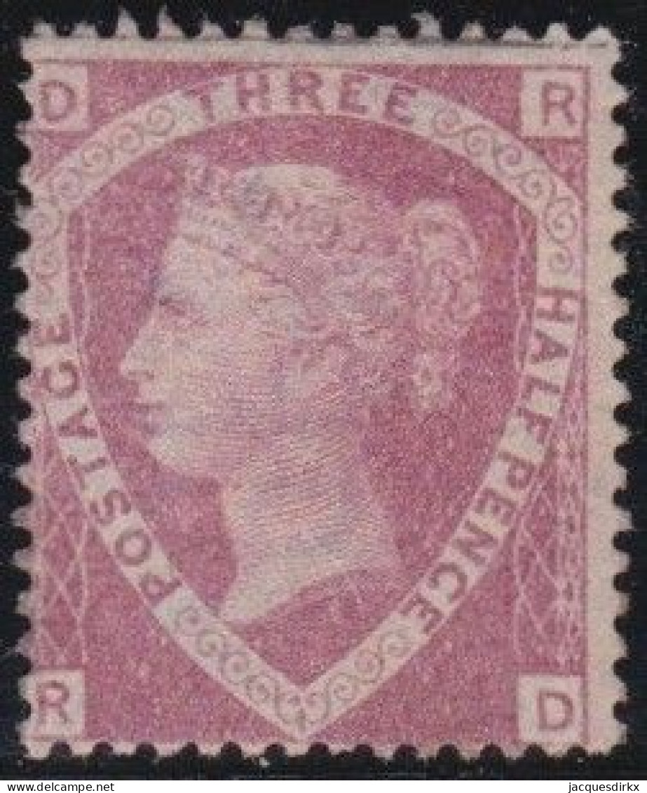 Great Britain        .   Y&T    .   50   (2 Scans)     .    *   .     Mint-hinged - Unused Stamps