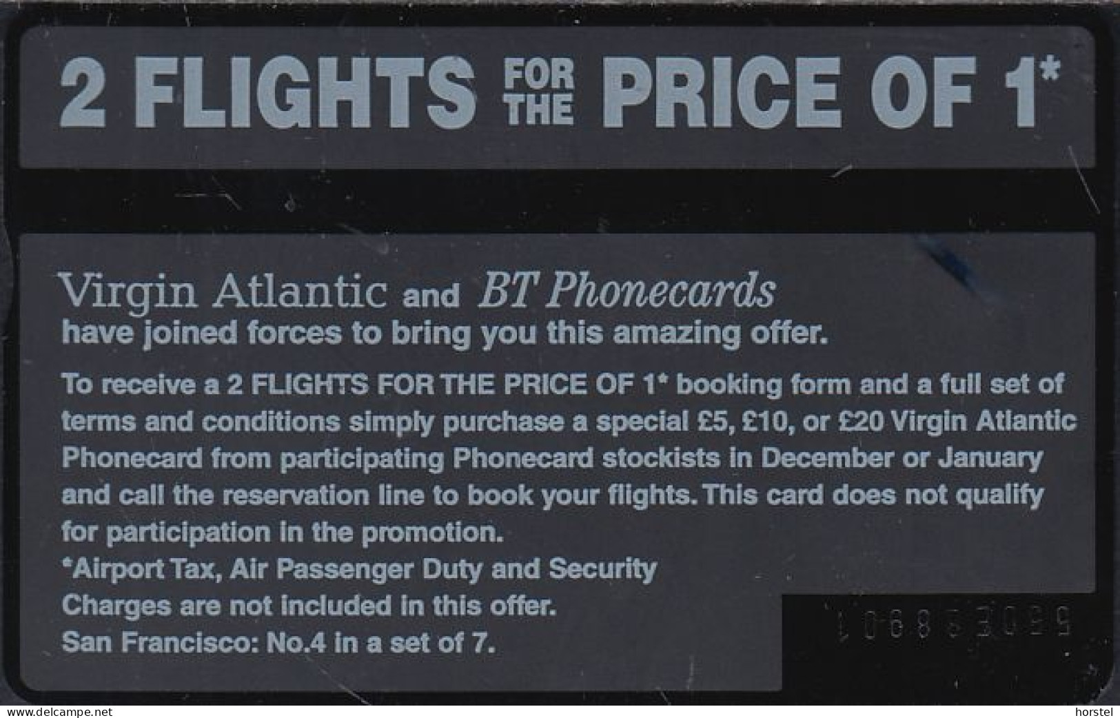 UK Bta 138 Virgin Atlantic (4) San Francisco -  Airplane - Flugzeug - 550E - BT Advertising Issues