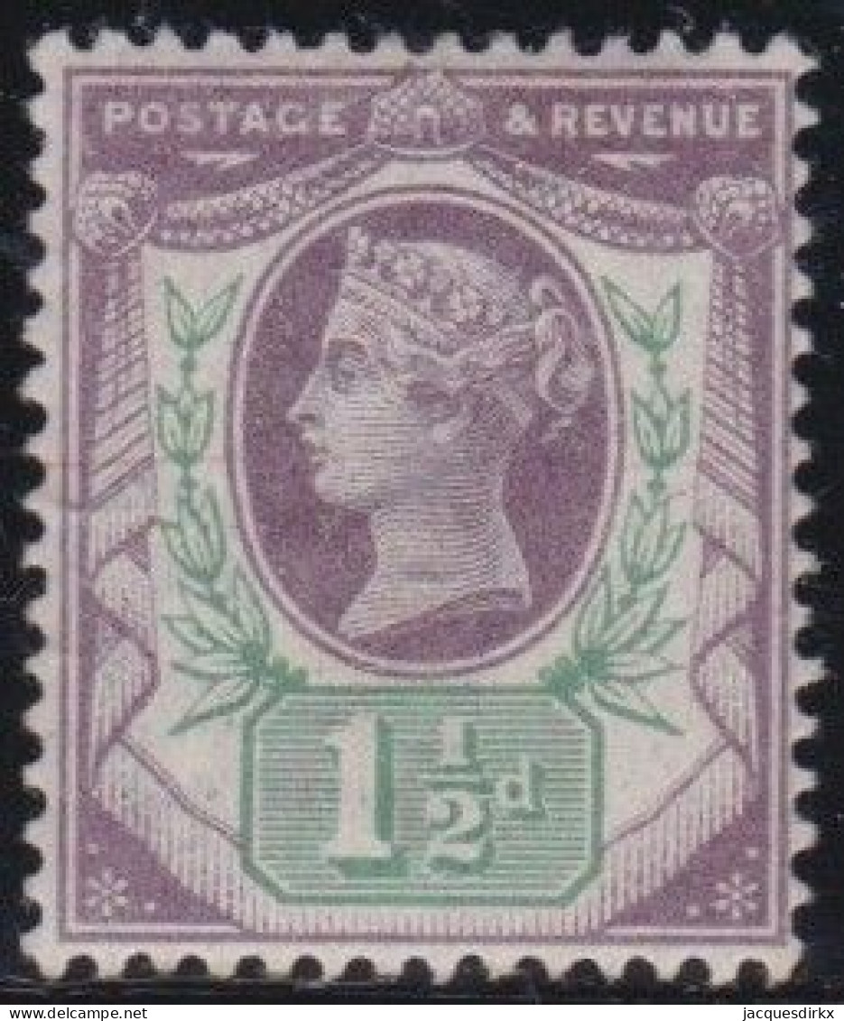 Great Britain        .   Y&T    .   93  (2 Scans)     .    *   .     Mint-hinged - Ungebraucht