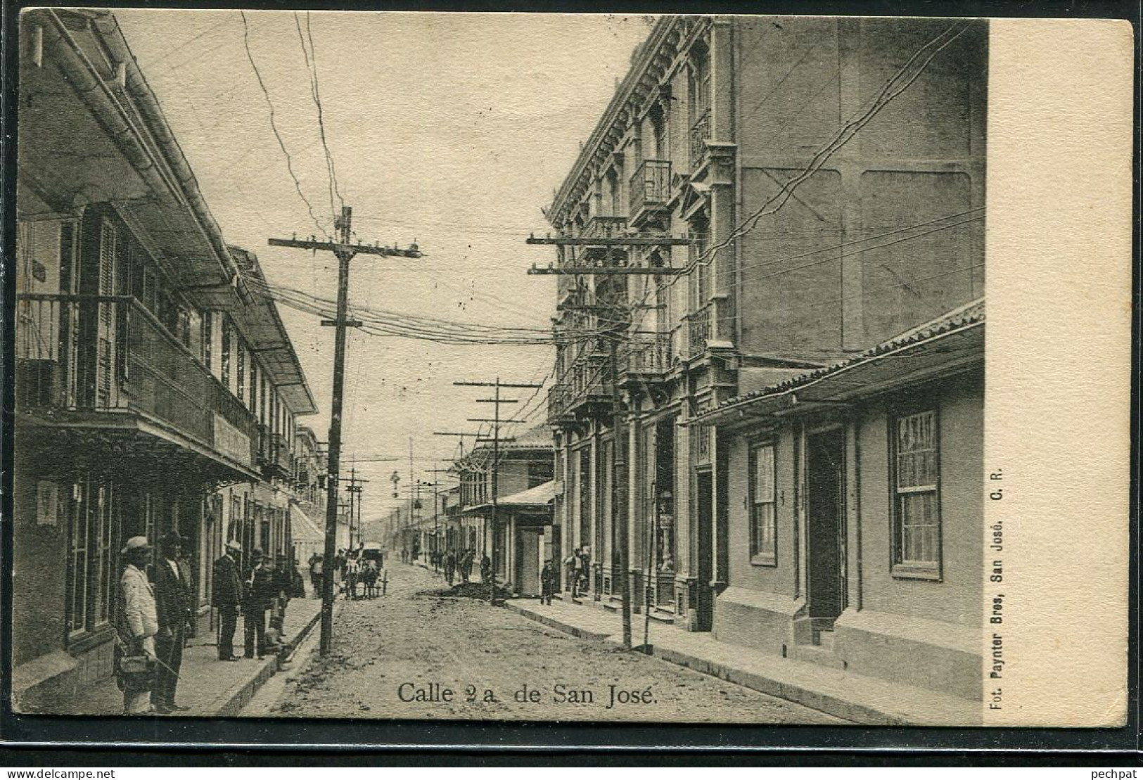 Costa Rica Calle 2 A De San José 1905 - Costa Rica