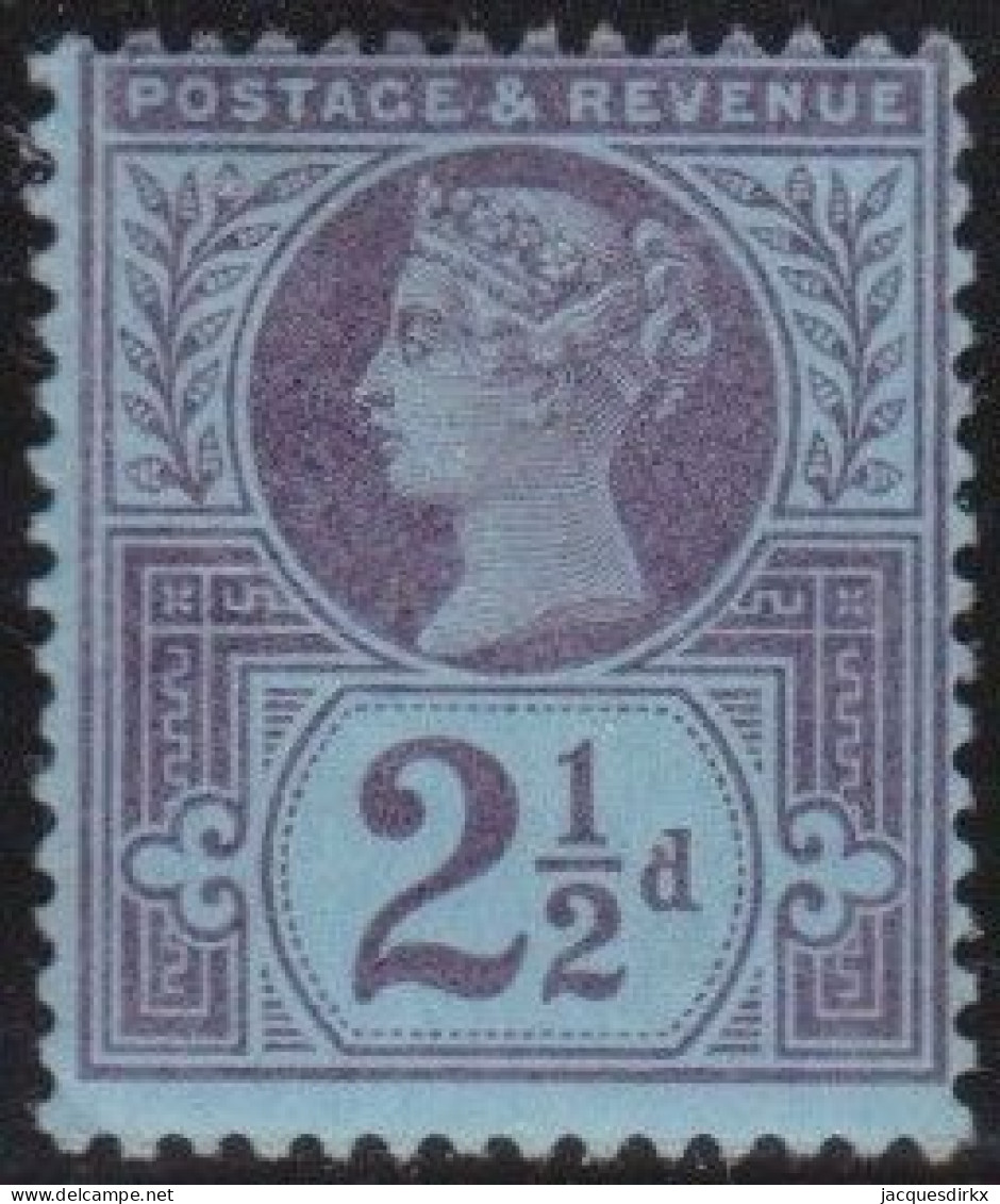 Great Britain        .   Y&T    .   95  (2 Scans)     .    *   .     Mint-hinged - Unused Stamps