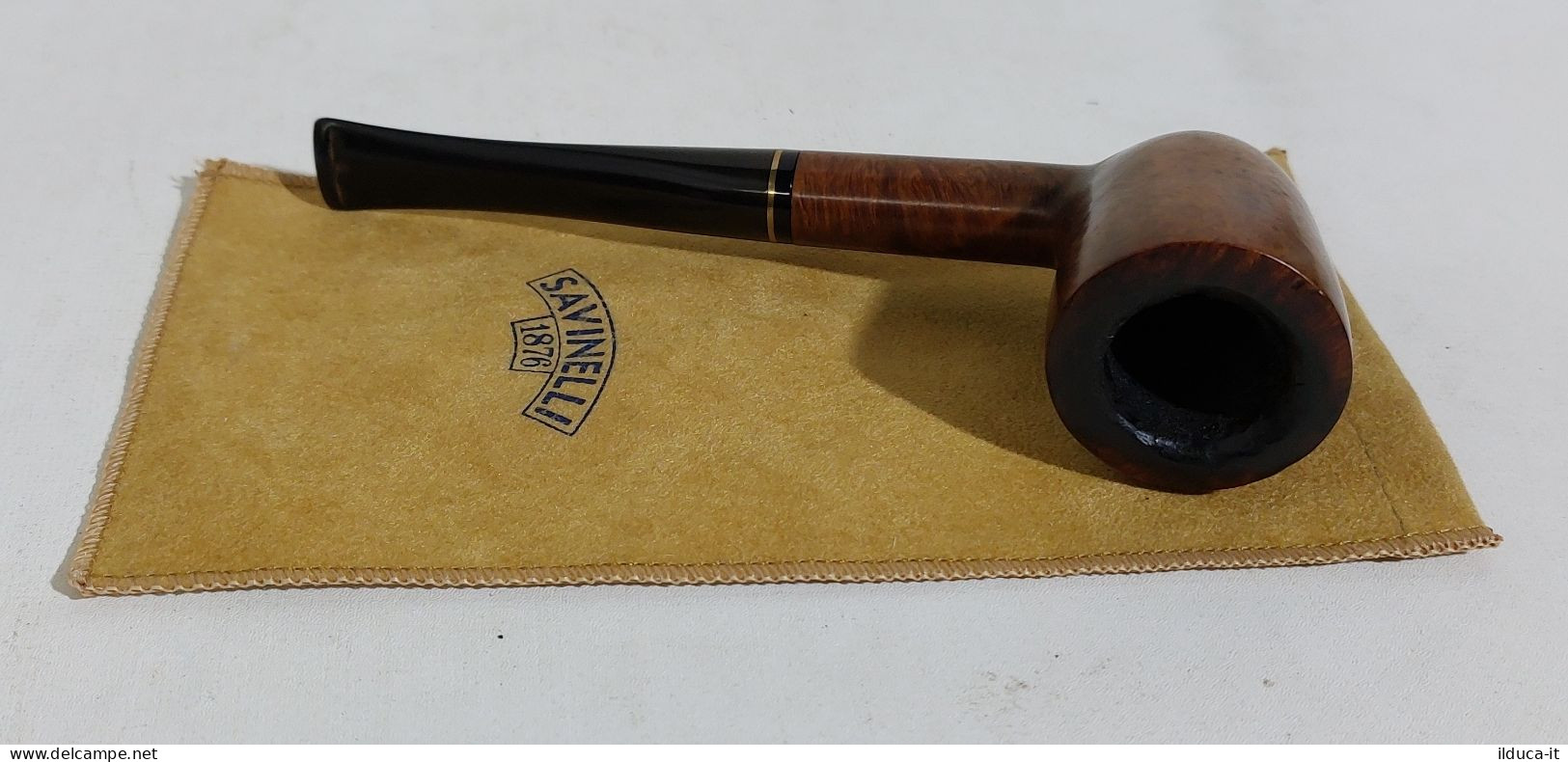 74103 Pipa - Savinelli Champagne 412 Ks - Pipa Fumata + Sacchettino Originale - Pipes En Bruyère