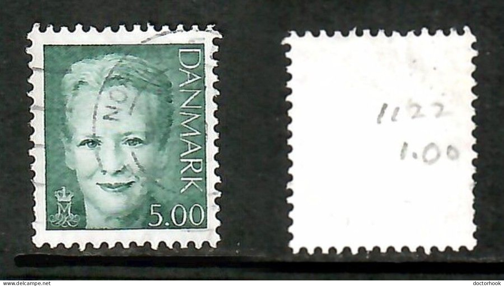 DENMARK   Scott # 1122 USED (CONDITION PER SCAN) (Stamp Scan # 1024-7) - Used Stamps