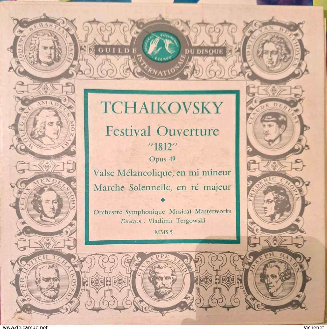 Tchaikovsky - Festival Ouverture "1812" Opus 49 - 25 Cm - Speciale Formaten