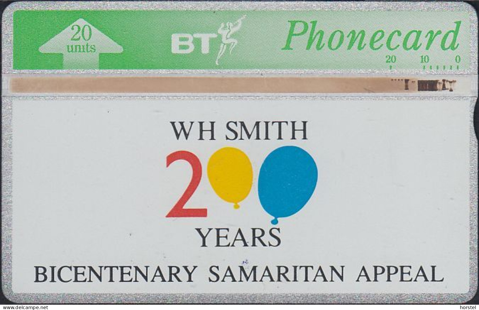 UK Bta 042 W.H. Smith Samaritan Appeal - 227E - BT Edición Publicitaria