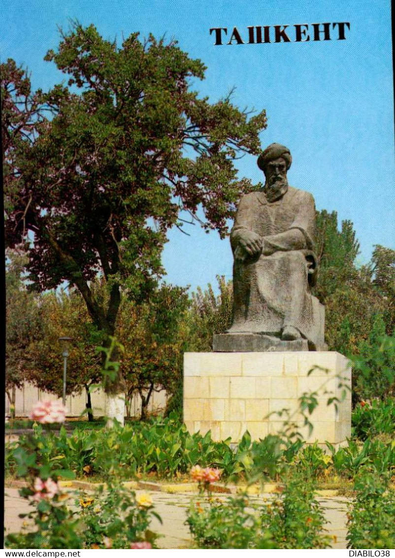 TASHKENT   ( OUZBEKISTAN )  MONUMENT TO BIRUNI - Uzbekistan