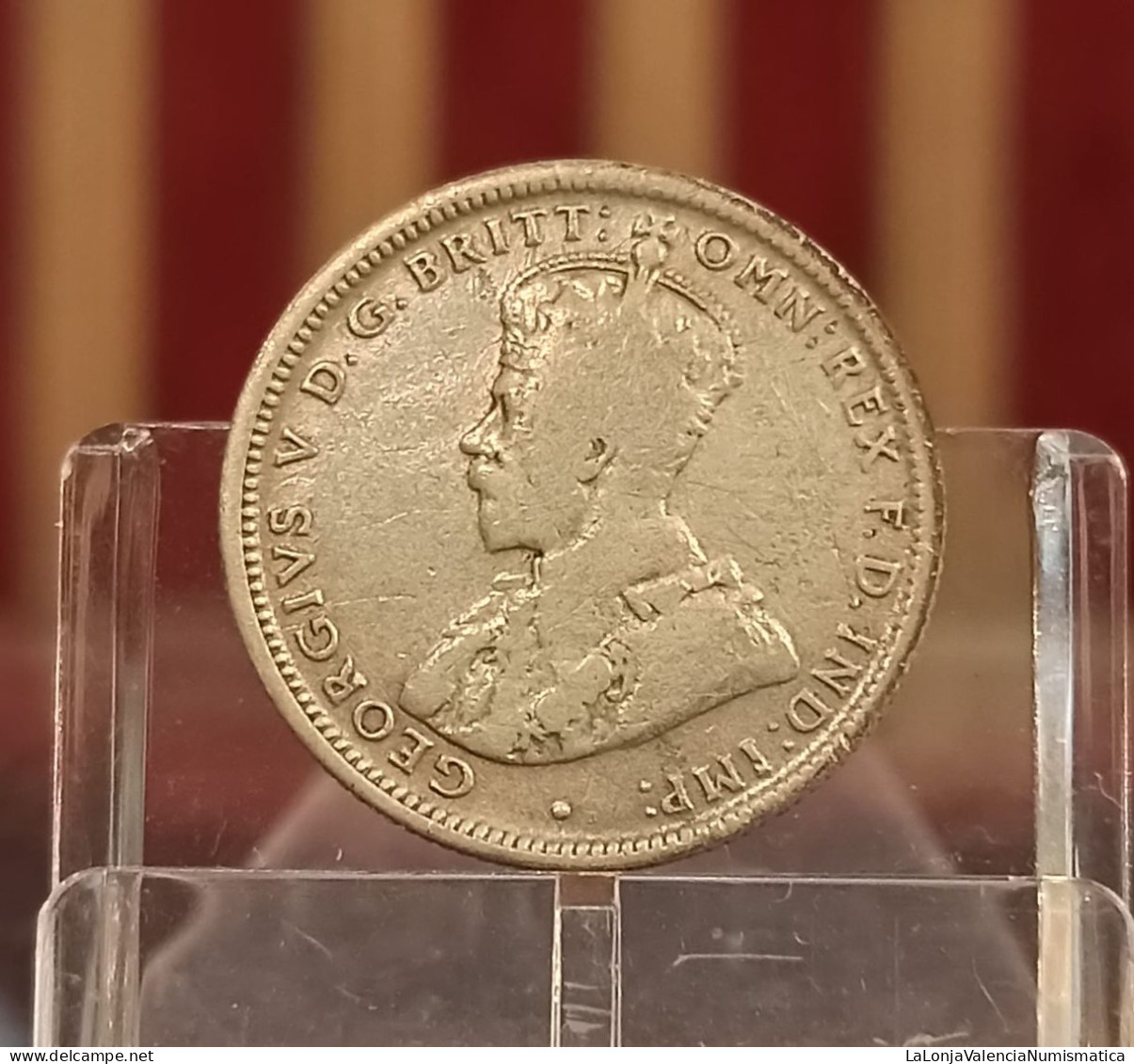 Australia George VI - 1 Shilling 1914 Km 26 Plata - Sonstige & Ohne Zuordnung