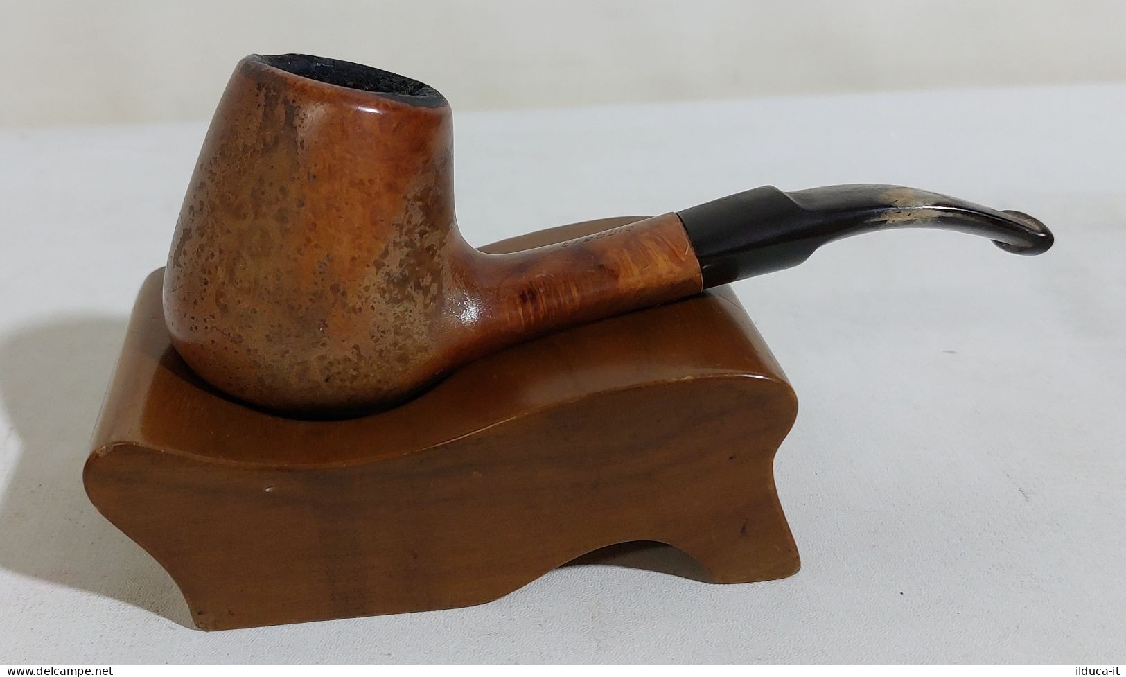 74117 Pipa - BREBBIA - Golden Brebbia Natural - Pipa Fumata - Heather Pipes