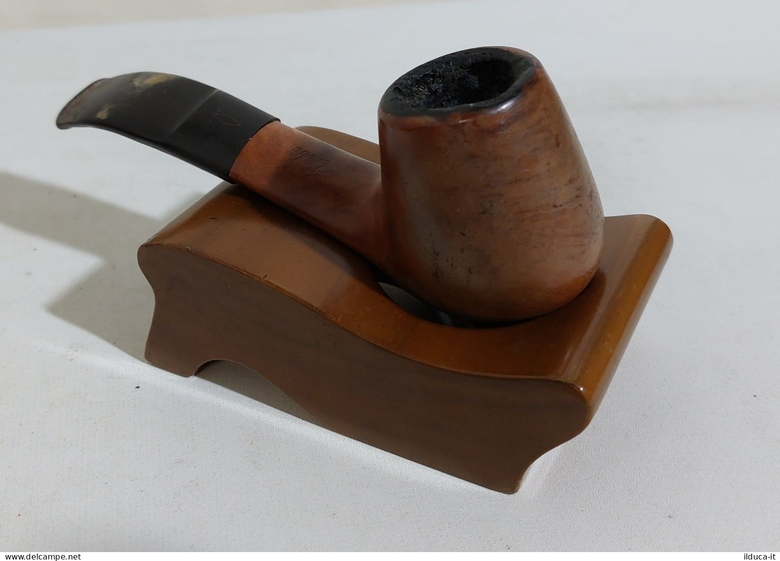 74117 Pipa - BREBBIA - Golden Brebbia Natural - Pipa Fumata - Heather Pipes