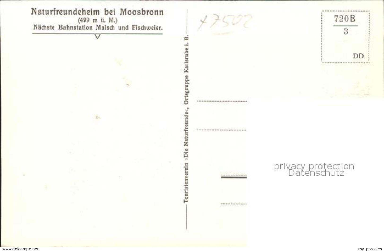 41943510 Moosbronn Naturfreundeheim  Moosbronn - Gaggenau