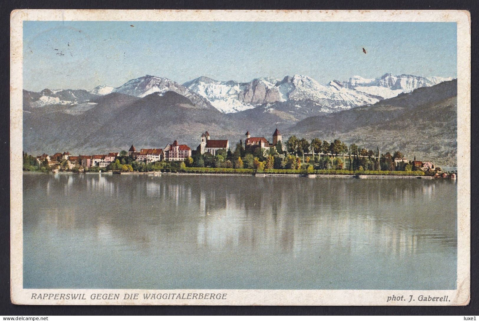 SWITZERLAND ,   ,Rapperswil ,      OLD  POSTCARD - Rapperswil-Jona