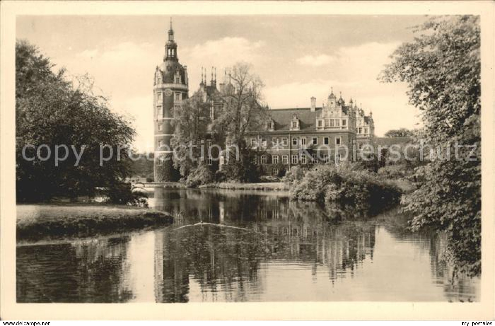 41836782 Bad Muskau Oberlausitz Schloss Teich Bad Muskau - Bad Muskau