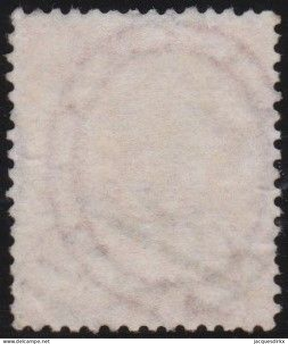 Great Britain        .   Y&T    .   25  (2 Scans)   .  1862     .    O   .     Cancelled - Usati