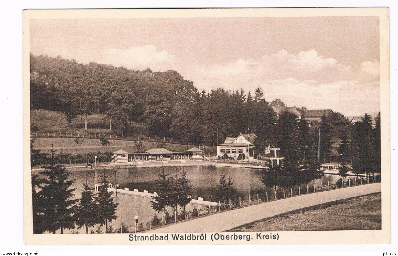 D-16164  WALDBRÖL : Strandbad - Waldbroel