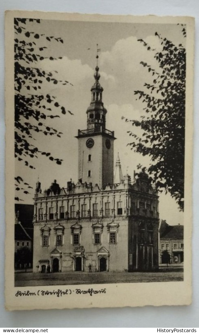 Kulm ( Weichsel), Chelmno, Rathaus, 1940 - Pommern