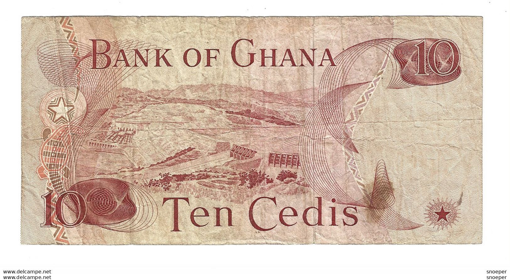 *ghana 10 Cedis 1973  16 - Ghana
