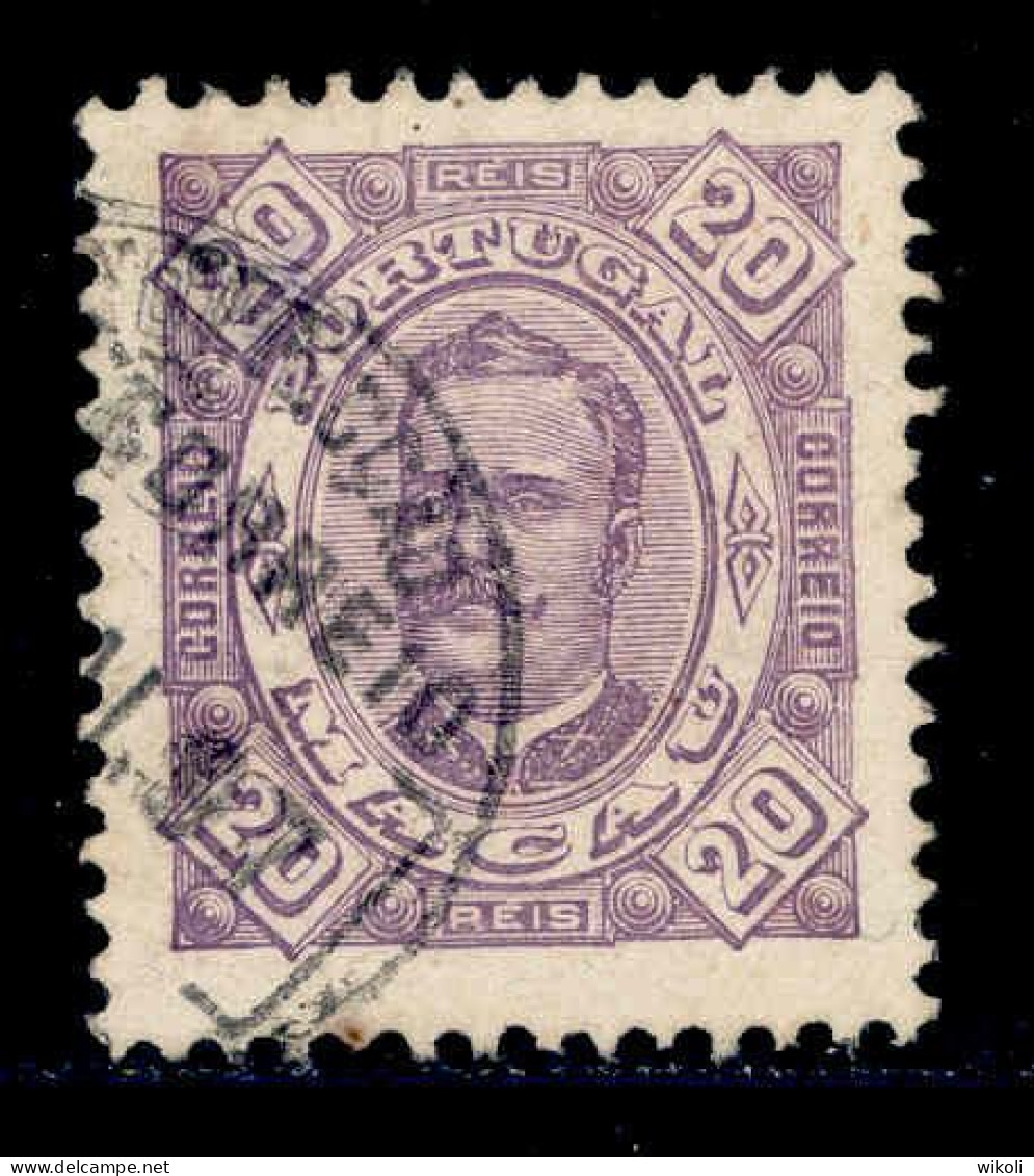 ! ! Macau - 1893 D. Carlos 20 R - Af. 50 - Used (cc 060) - Usati