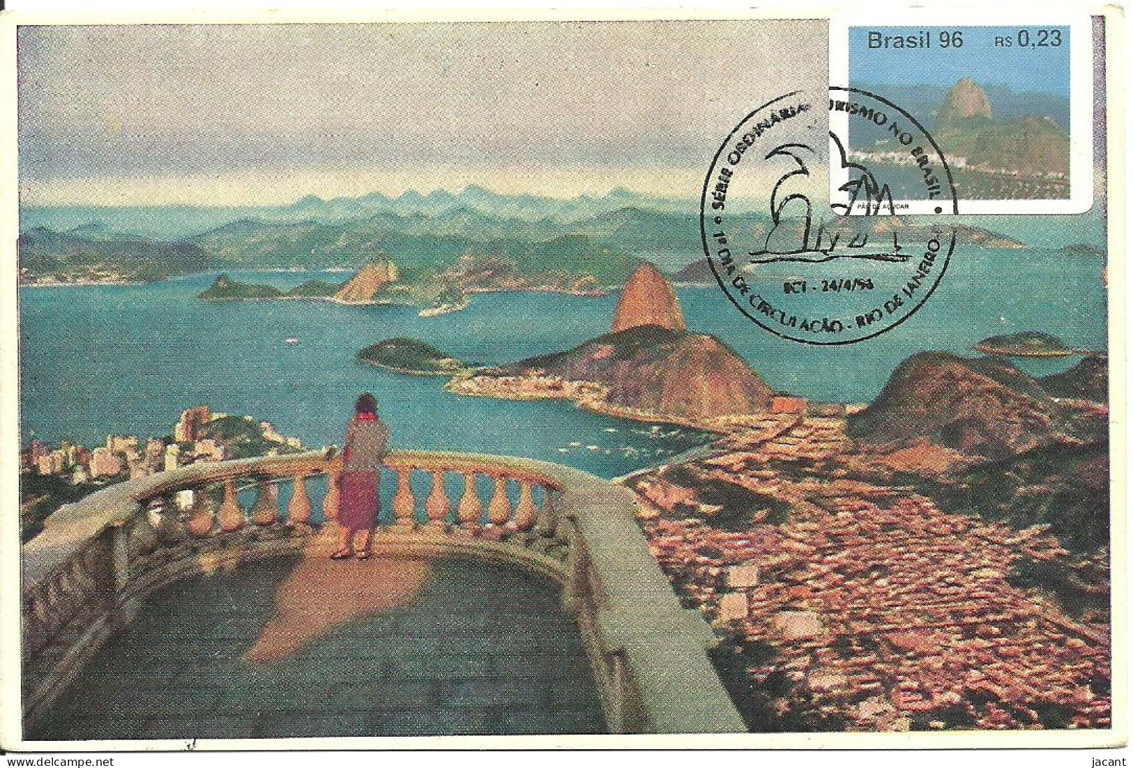 Carte Maximum - Brasil - Rio De Janeiro - Pão De Açucar - Selo  Adesivo - Maximum Cards