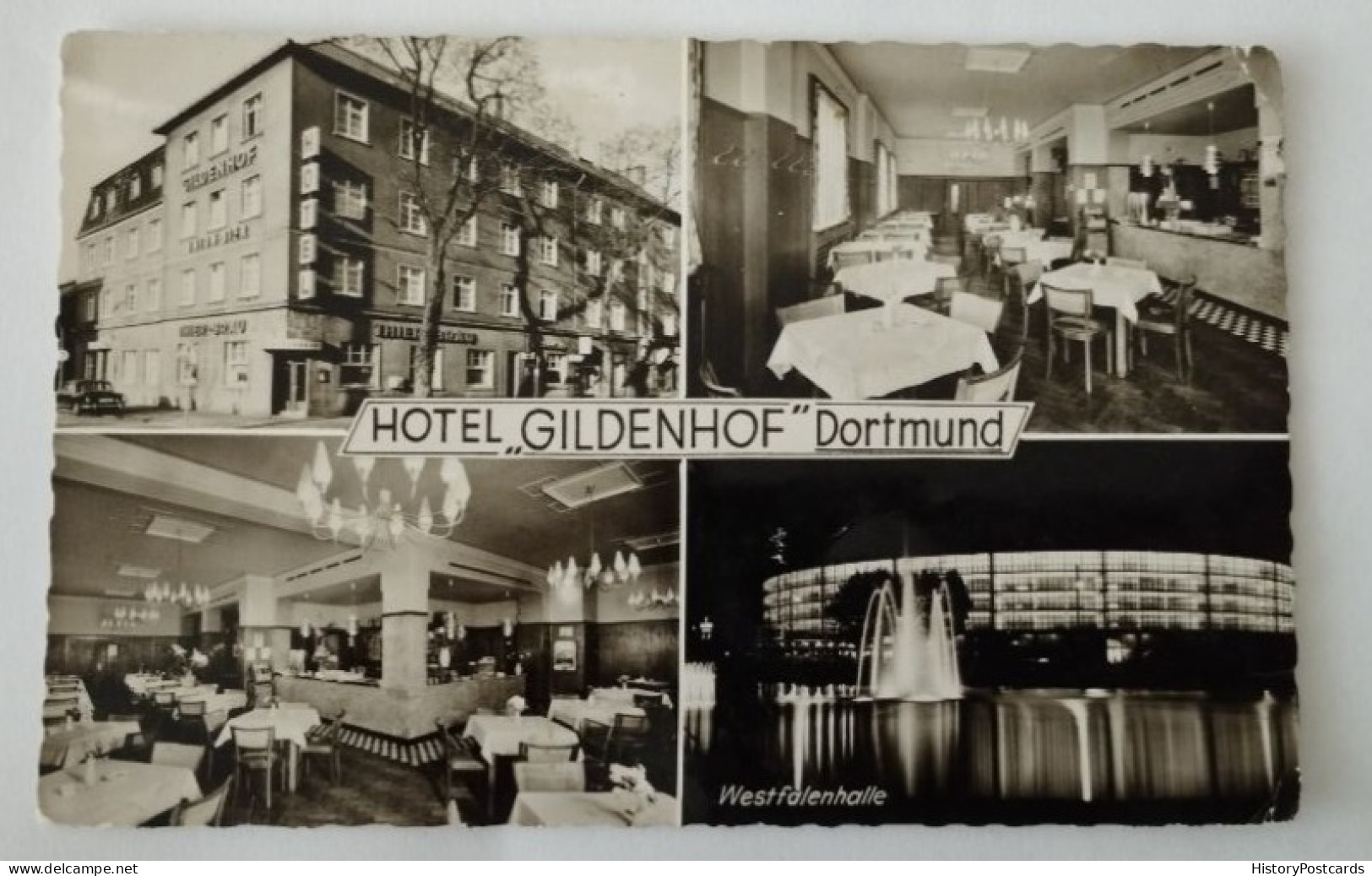 Dortmund, Hotel Gildenhof, Hohe Straße, 1962 - Dortmund