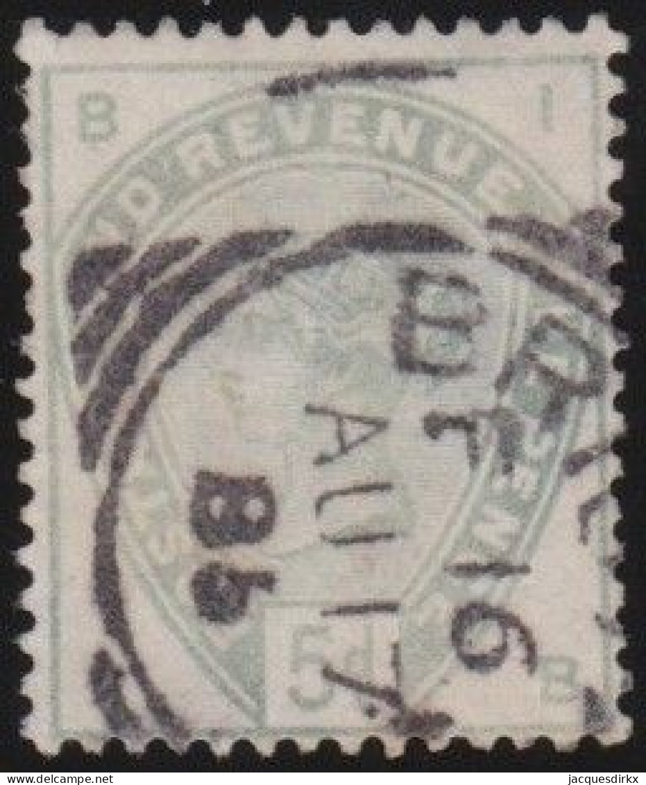 Great Britain        .   Y&T    .   82 (2 Scans)   .  1883-84    .    O   .     Cancelled - Gebruikt