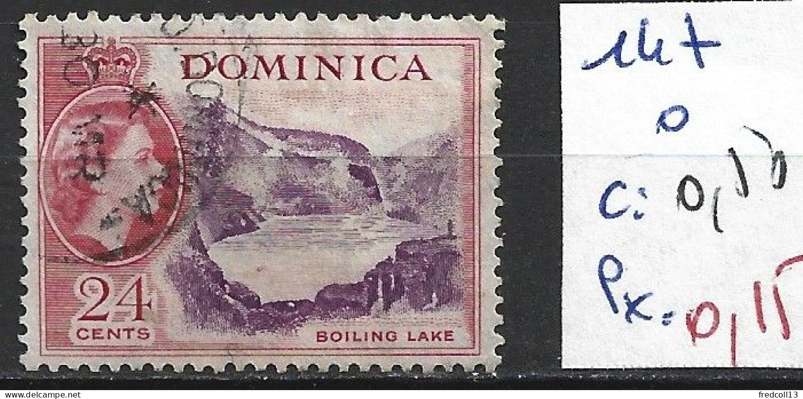 DOMINIQUE 147 Oblitéré Côte 0.50 € - Dominica (...-1978)