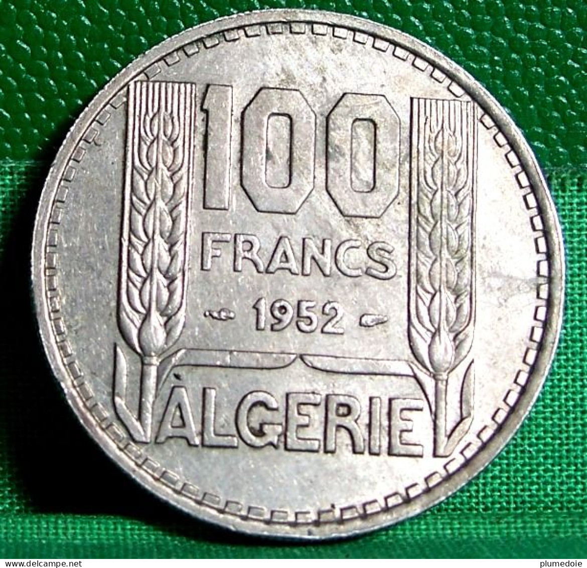 MONNAIE COLONIALE . ALGERIE . 100 FRANCS TURIN 1952 - Argelia