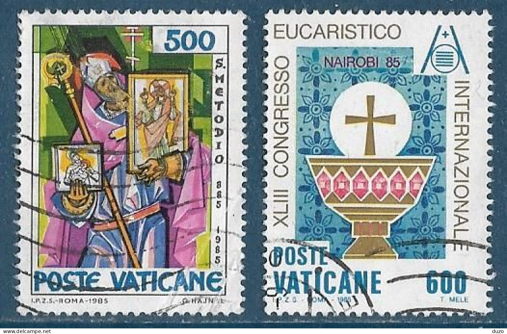 Vatican 1985 - MI N° 867/878 (o) - Gebruikt