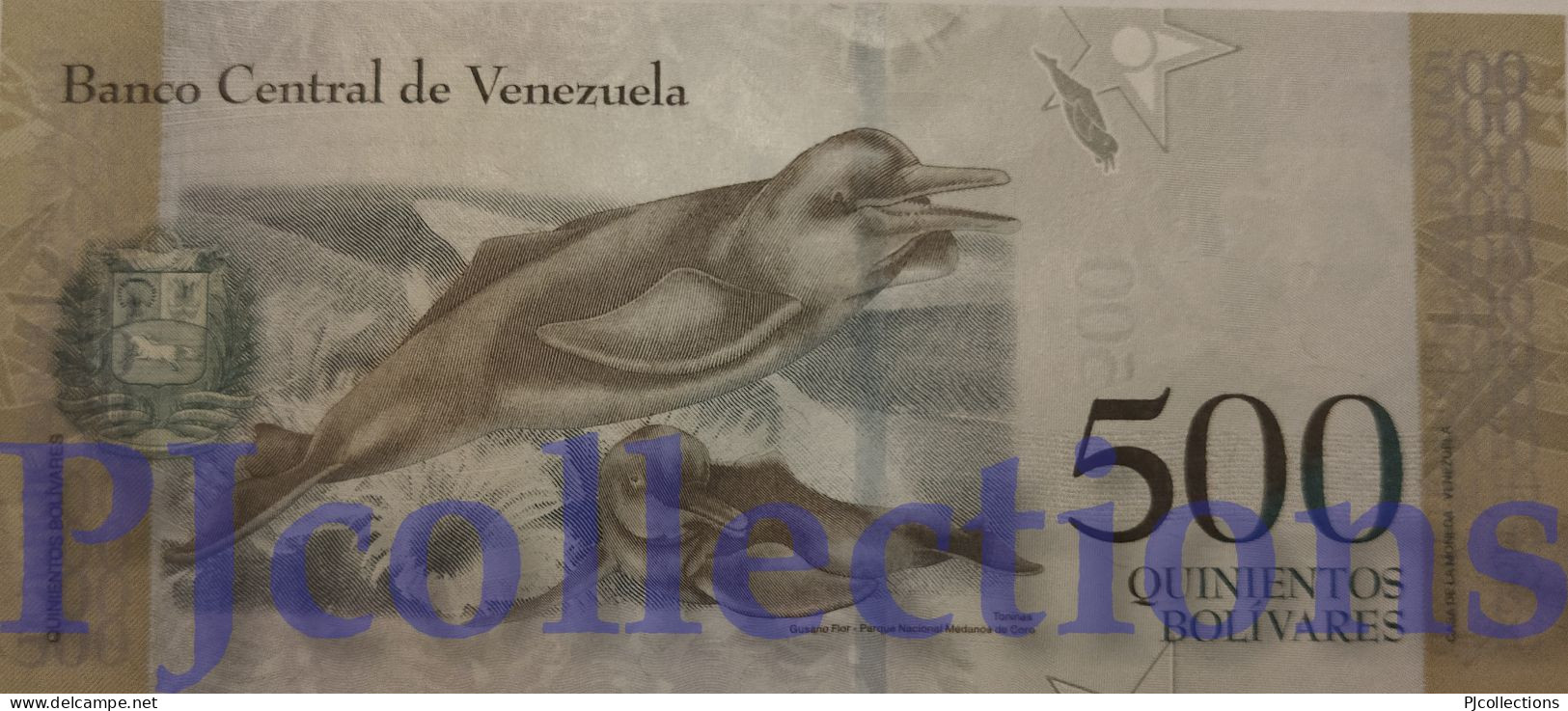 VENEZUELA 500 BOLIVARES 2017 PICK 94b AU/UNC - Venezuela