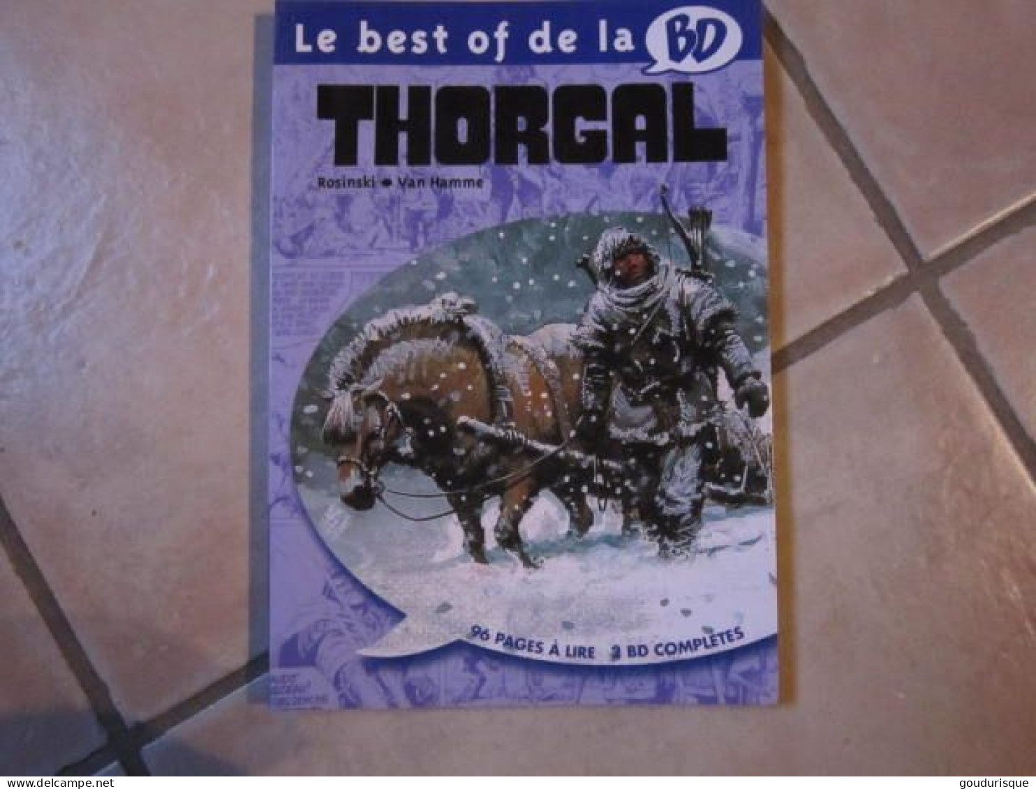 BEST OF DE LA BD T13 THORGAL T15 ET T16 LE MAITRE DES MONTAGNES / LOUVE ROSINSKI   VAN HAMME - Thorgal