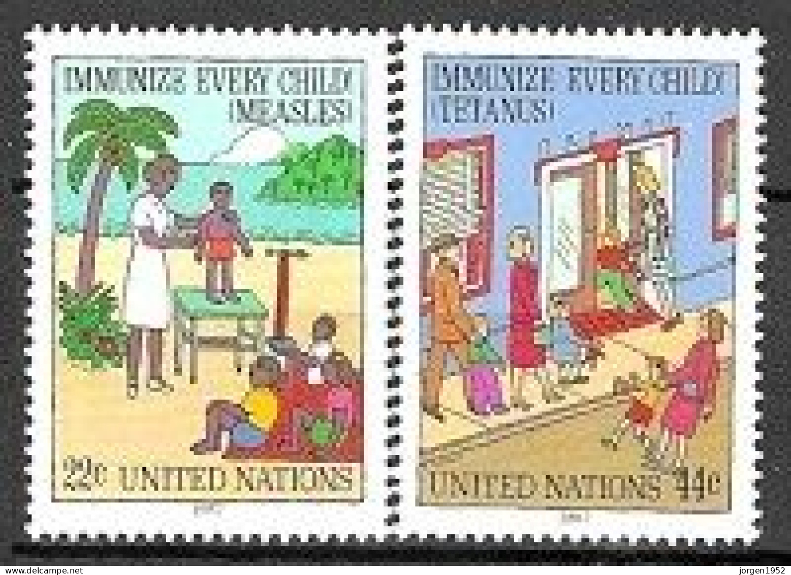 UNITED NATIONS # NEW YORK FROM 1987 STAMPWORLD 542-43** - Neufs