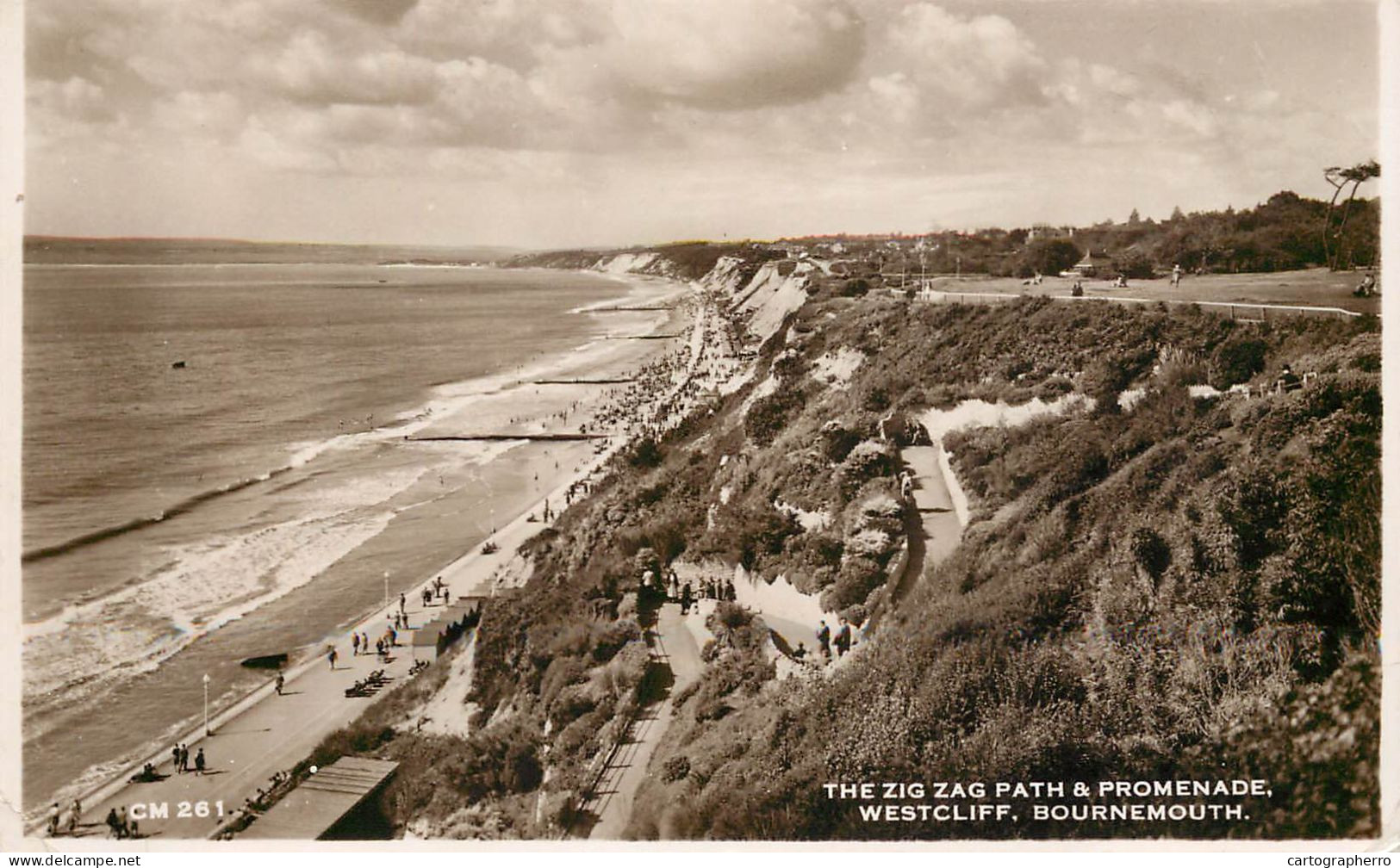 United Kingdom England Bournemouth Zig Zag Path - Bournemouth (depuis 1972)