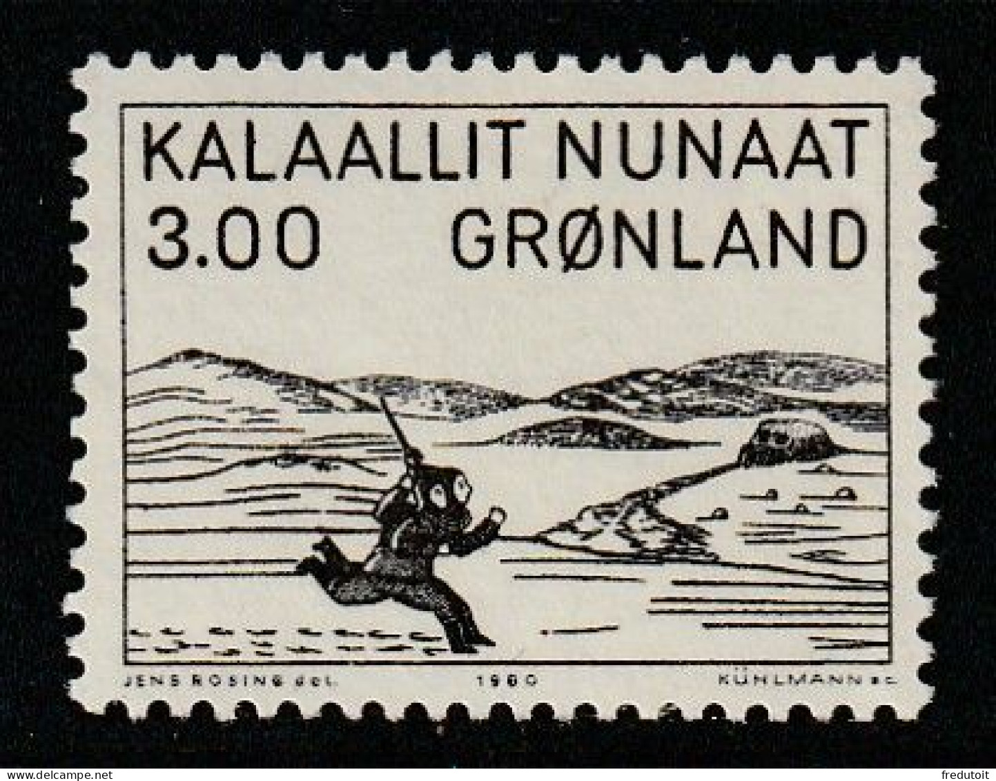 GROENLAND - N°112 ** (1980) - Ongebruikt