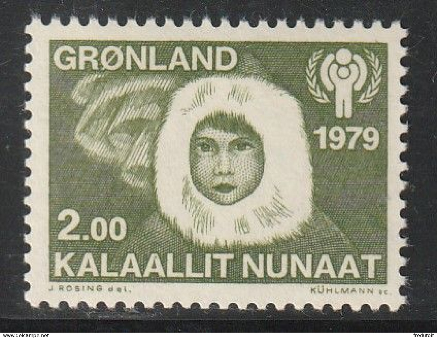 GROENLAND - N°106 ** (1979) - Neufs