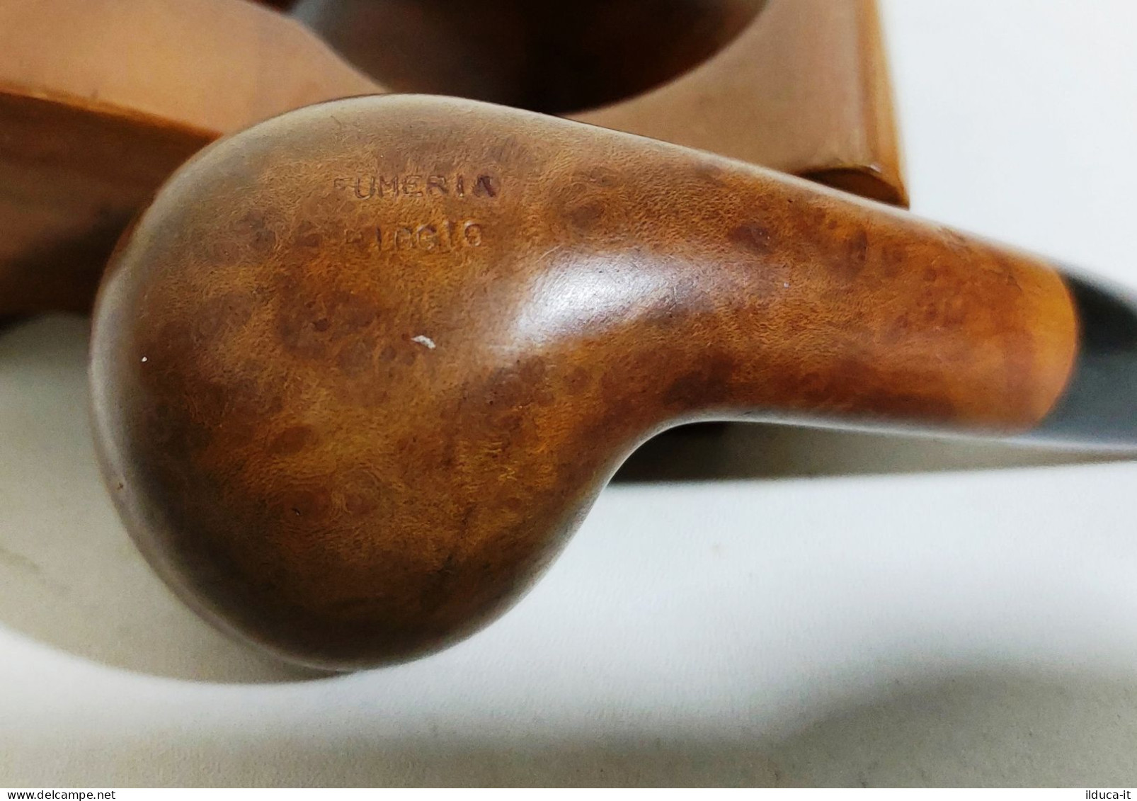 74132 Pipa Di Legno - Savinelli - Pipa Fumata - Pipas En Madera De Brezo ( Bruyere)