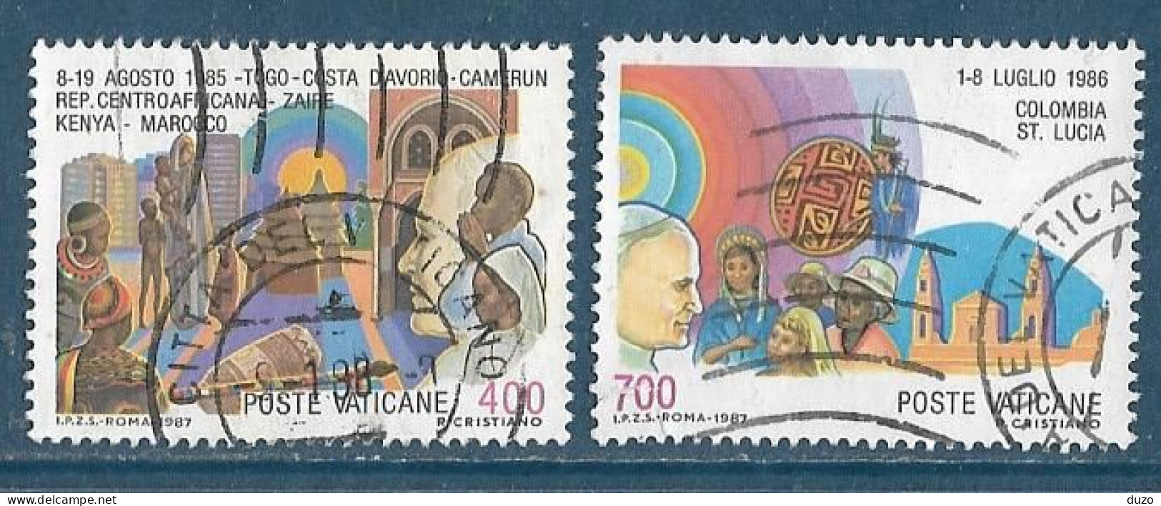 Vatican 1987 -  MI N° 928/931 (o) - Used Stamps