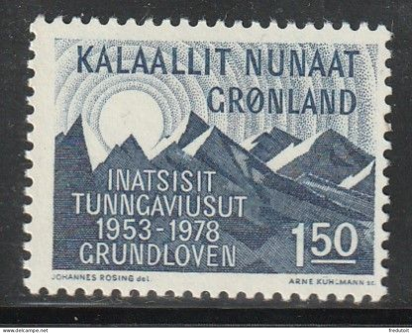 GROENLAND - N°97 ** (1978) - Nuovi