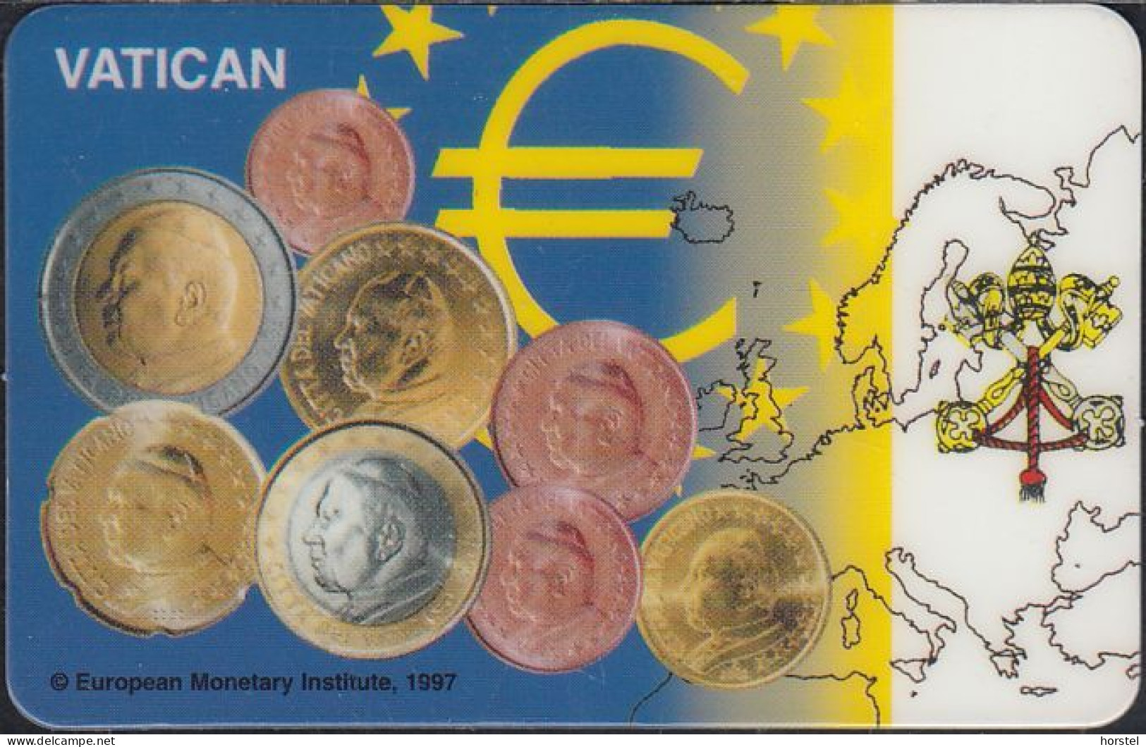 UK Prepaid - 20 Units - The New Vatican € Coins - Mint - BT Kaarten Voor Hele Wereld (Vooraf Betaald)